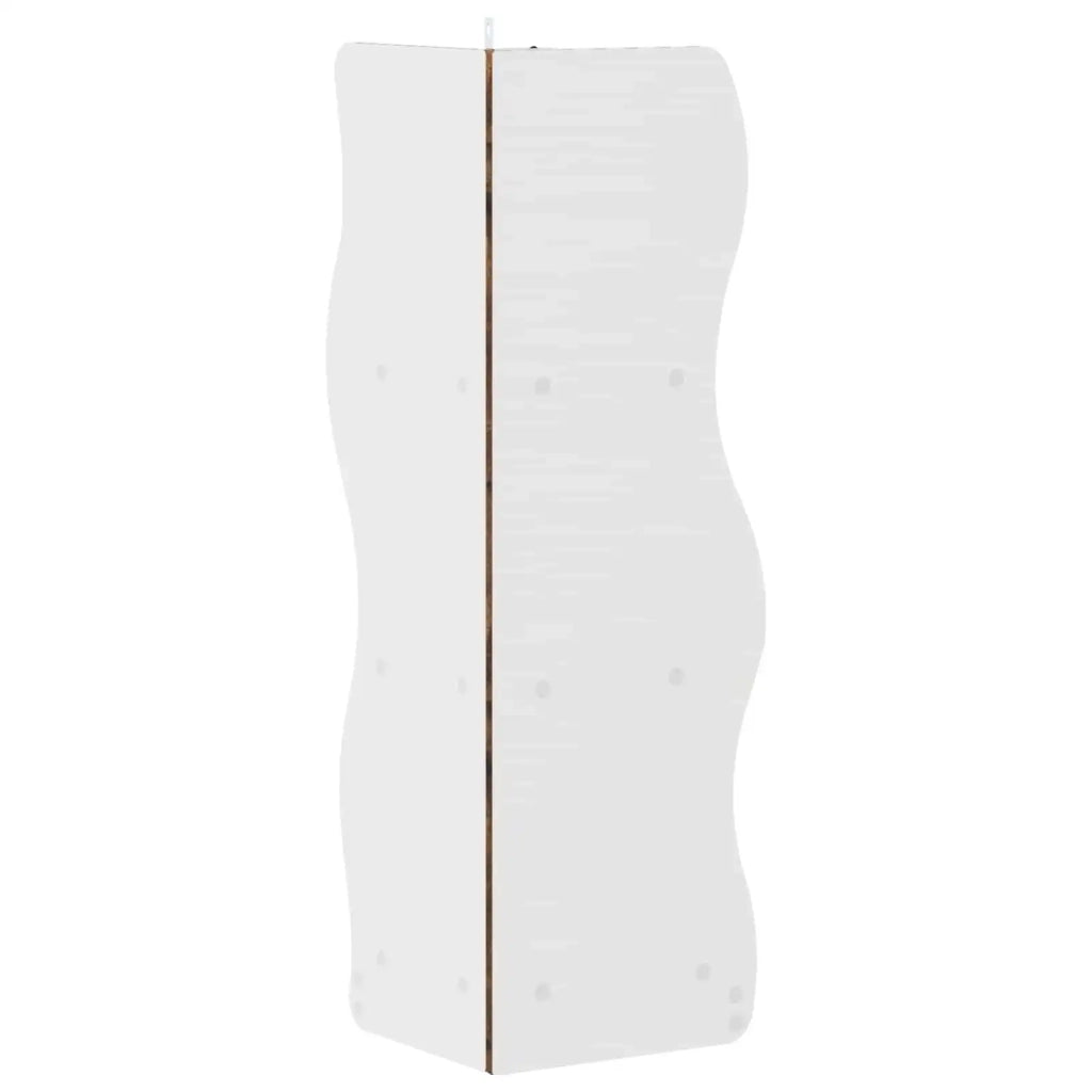 Mensola angolare con lo scaffale Rovere Fumo 34 x 33 x 102 cm