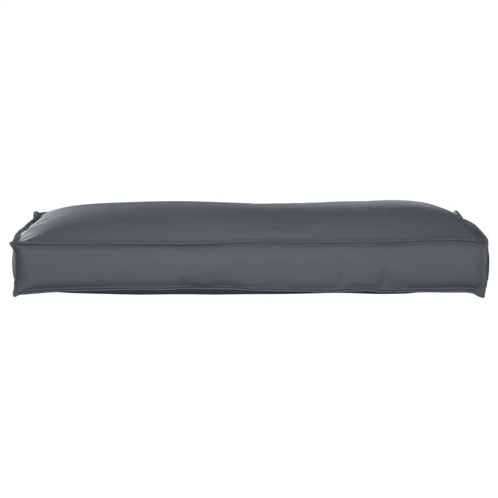 Cuscino Antracite 120 x 40 x 12 cm Tessuto Oxford 42001538