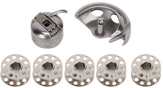 Set Completo di Tubo di Scarico - Adatto per Macchine di Cucina Antiche - Attacco a Shuttle - Dimensione Universale - Materiale Duraturo - Precisione di Stitatura - Componenti per Macchina da Cucire