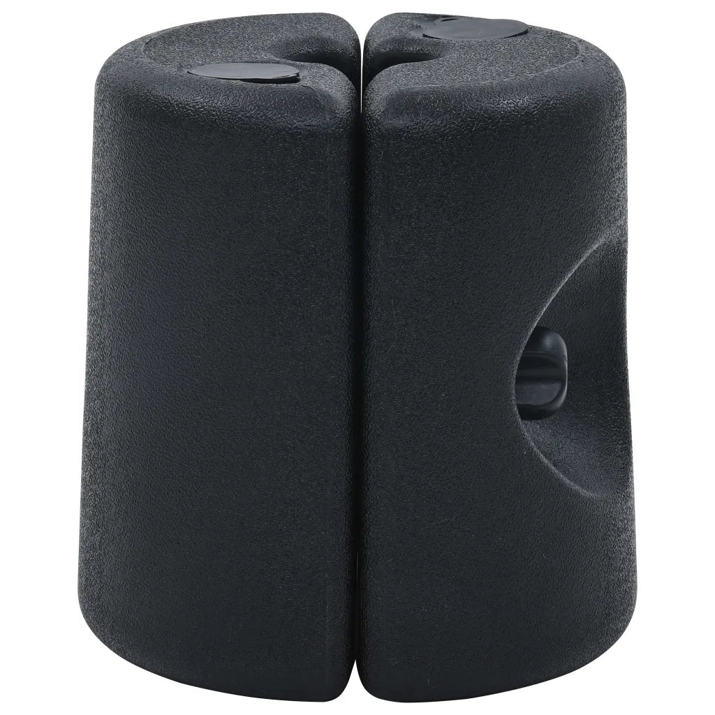 Pesi per Gazebo 4 pz in PE Neri CFW4991510