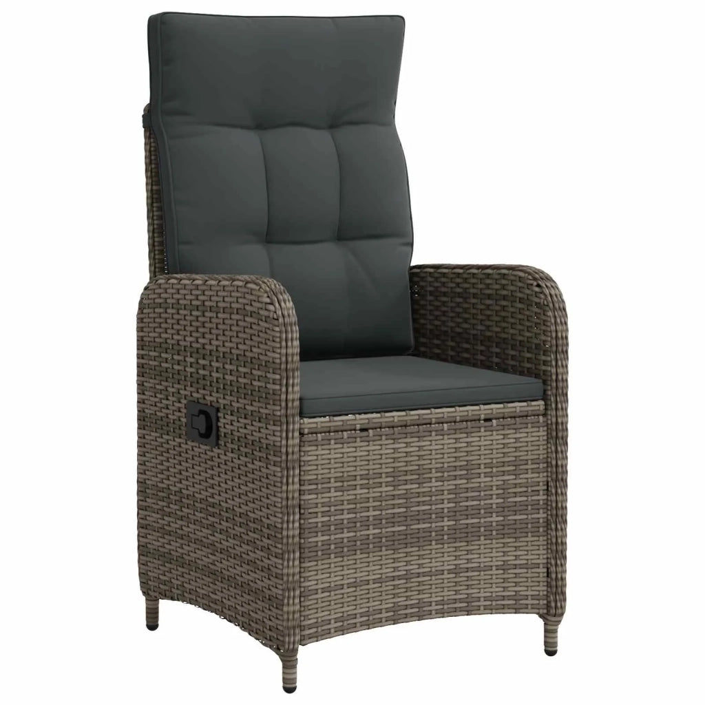 Set da pranzo per esterni 7 pz Grigio chiaro e grigio scuro 3422288