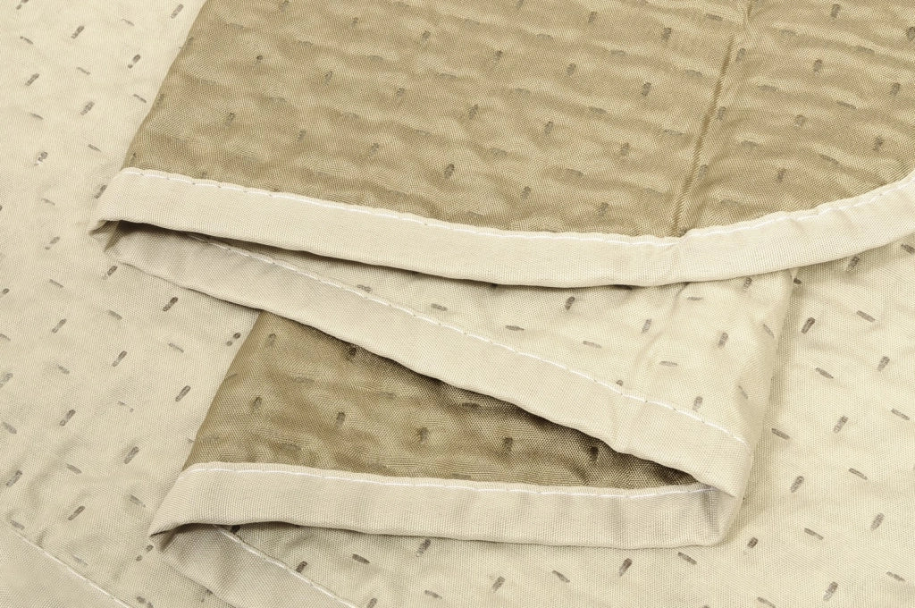 Trapuntino Copriletto Double Face Mezza Stagione Coperta Trapunta Leggera 2 Piazze Beige
