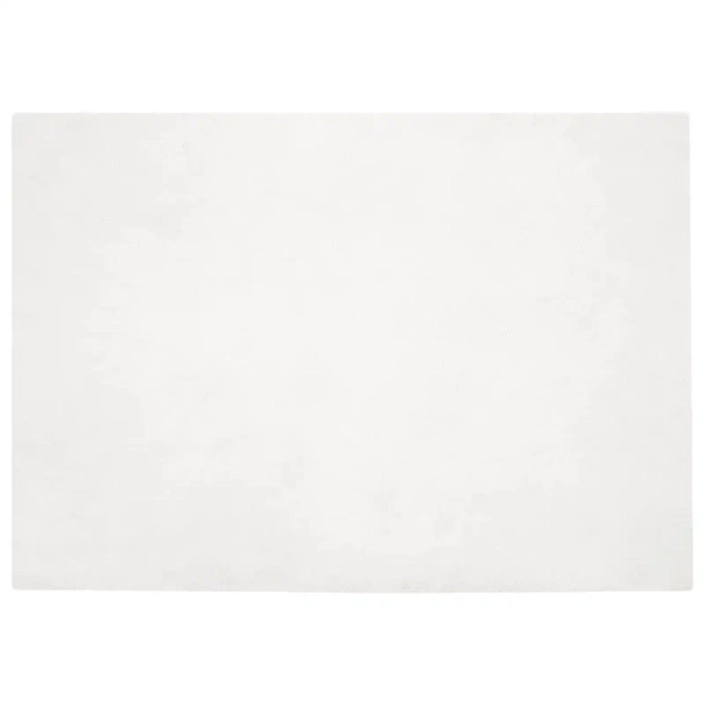 Tappeto antiscivolo in sintetica di coniglio OLITE Bianco 42021615