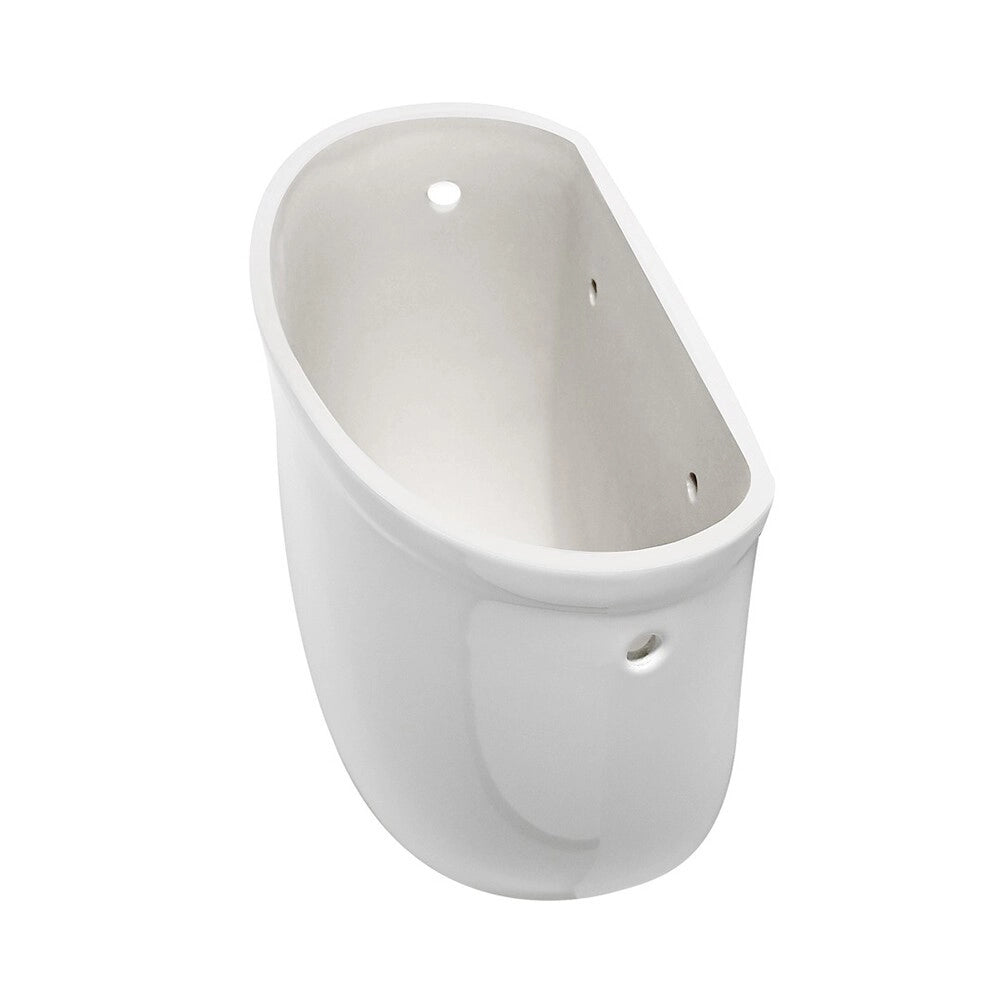 Cassetta wc esterna alta universale in ceramica capacità 9 lt