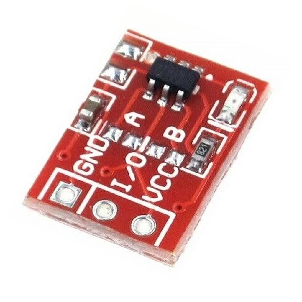 Modulo Touch Singolo TTP223 – Sensore Capacitivo Alta Sensibilità | 2.0V-5.5V DC, Uscita Digitale