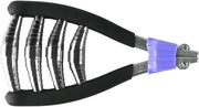Accessori per raccorda rackets da tennis e badminton, 7,5 x 14 cm (nero) - Chiusura per lavori di fissaggio