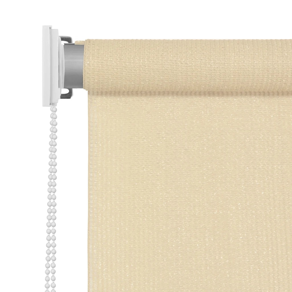 Tenda a Rullo per Esterni-Tenda da sole avvolgibile 180x140 cm Crema