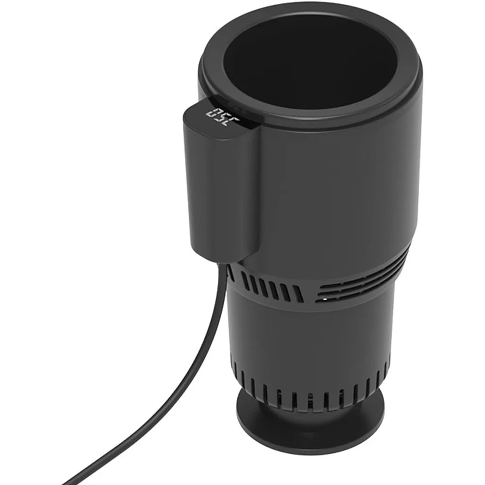 Trade Shop - Portabicchieri Auto Con Indicatore Temperatura Led Raffreddamento Riscaldamento Lattine -