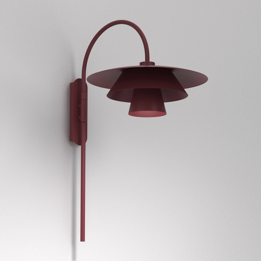 Applique Plato 1xE27 bordo acciaio IP20 Luminex
