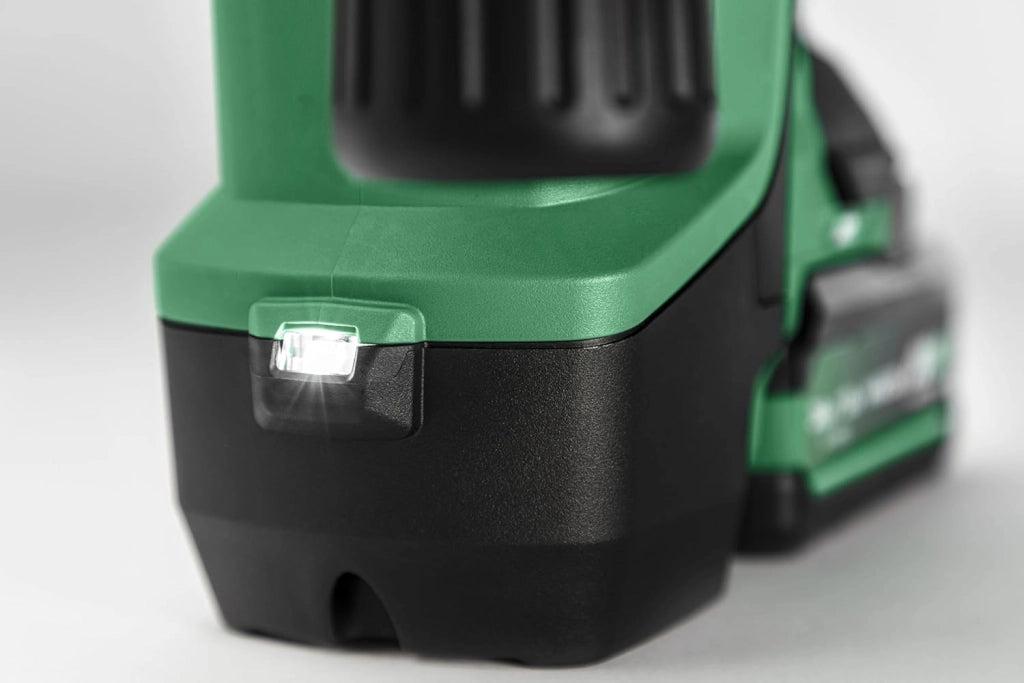Martello scalpello a batteria SDS-Max – 36 V, 6.8 J Energia di impatto – Motore senza brushless, manico a bassa vibrazione, compatto e leggero, controllo a 4 marce, luce LED – Con valigetta per