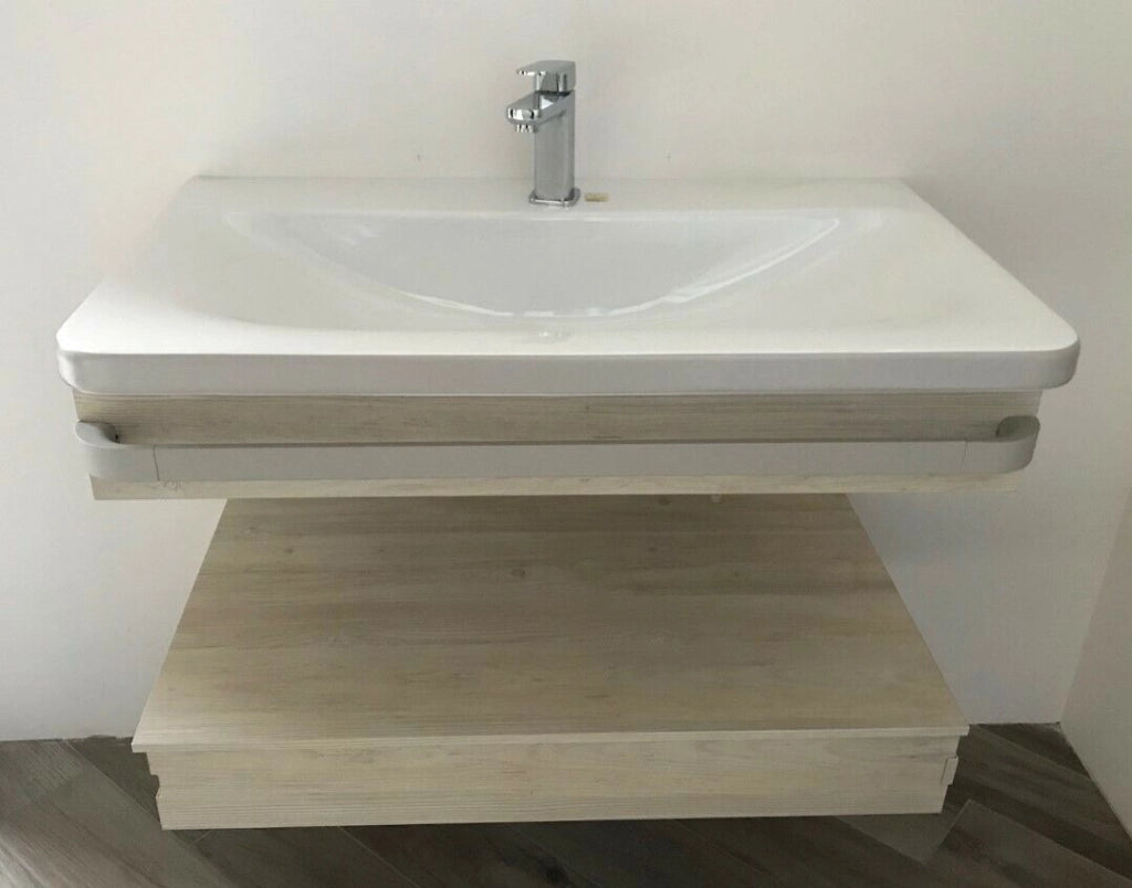 Mobile Bagno Tonic Ii Legno Miele 80 Cm Ideal Standard - Ideal Standard