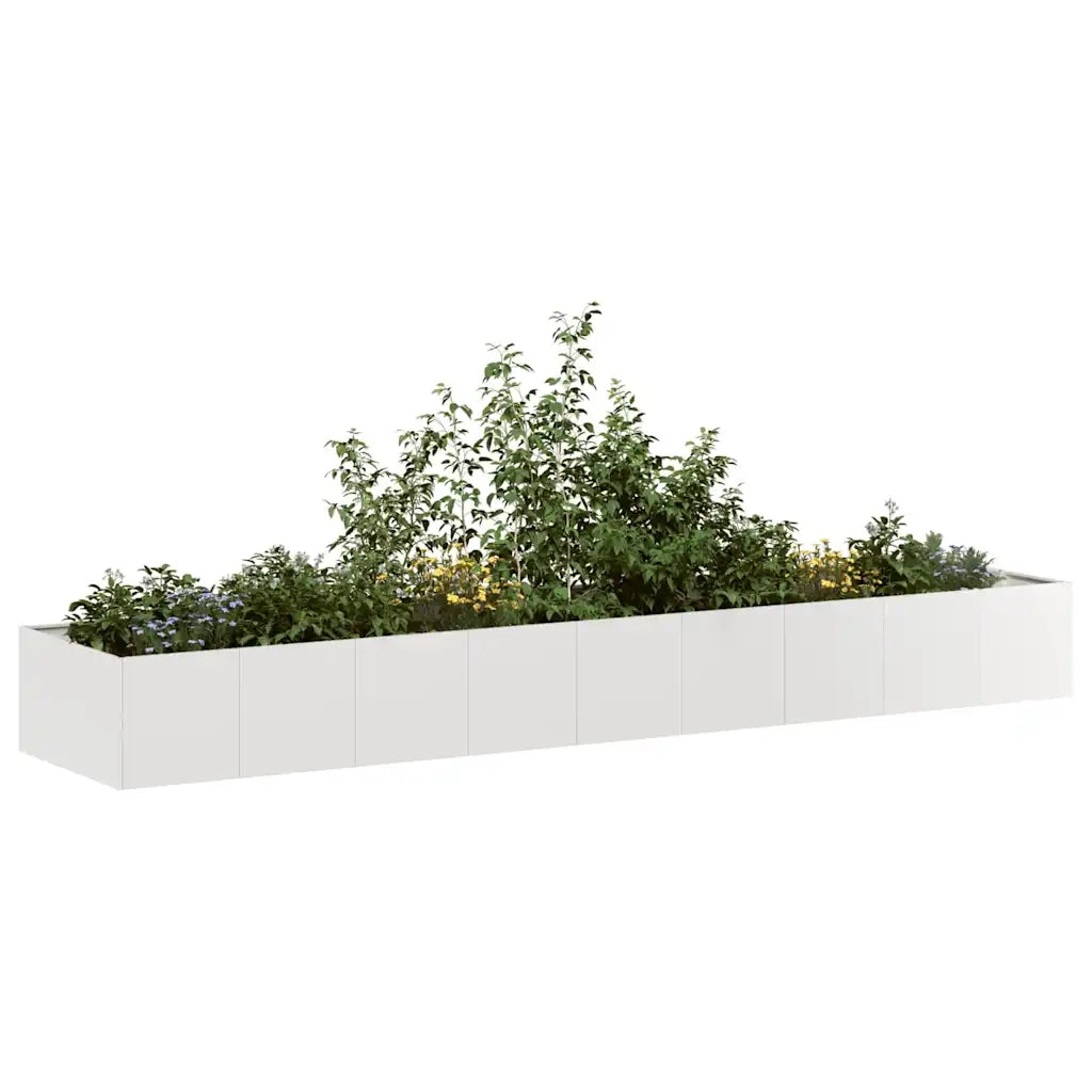 Fioriera 360x80x40 cm in Acciaio Inox 860770