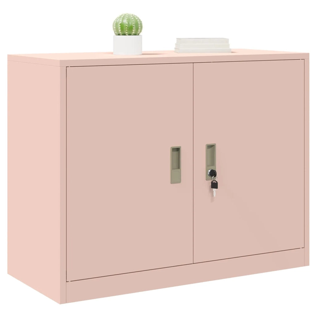 Armadio Rosa 90 x 40 x 70 cm Acciaio CFW4205120