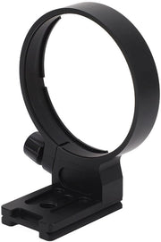 Anello di fissaggio per treppiede 180 gradi con chiusura rapida - Lega di alluminio - Diametro interno 80 mm - Adatto per lenti da 100 a 400 mm - Boccole di vite G1/4/G3/8 - Peso 191 g - Cerniera per treppiede