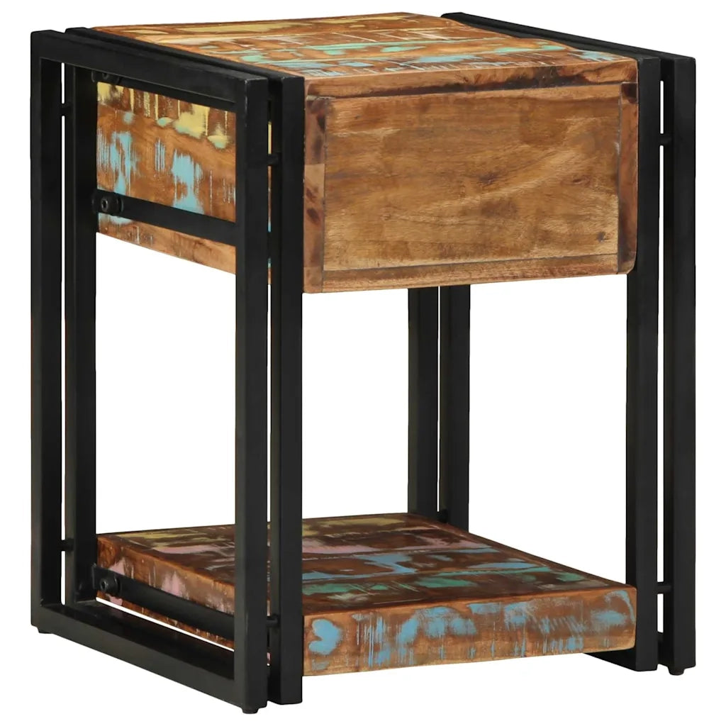 Set di 2 Comodini | Armadio da Notte | Mobiletto da notte con cassetto Multicolore 40 x 40 x 50 cm
