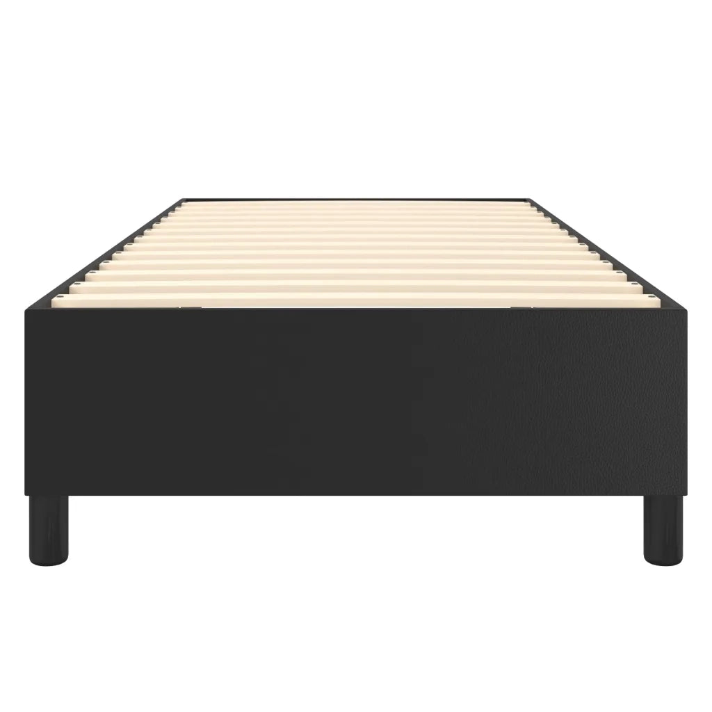 Giroletto a Molle Nero 90x190 cm in Similpelle cod mxl 63339