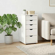 Armadietto Bianco 34 x 39 x 61,5 cm Legno di Pino Massello 42028349