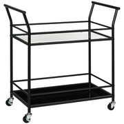 Carrello da cucina ¨C zephmum ¨C Nero, Metallo, 75x40x80 cm
