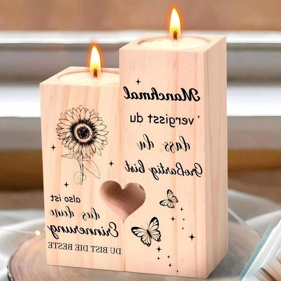 Candelaiera Plus - Regalo per migliore amica - Ispirazione per Natale e compleanni