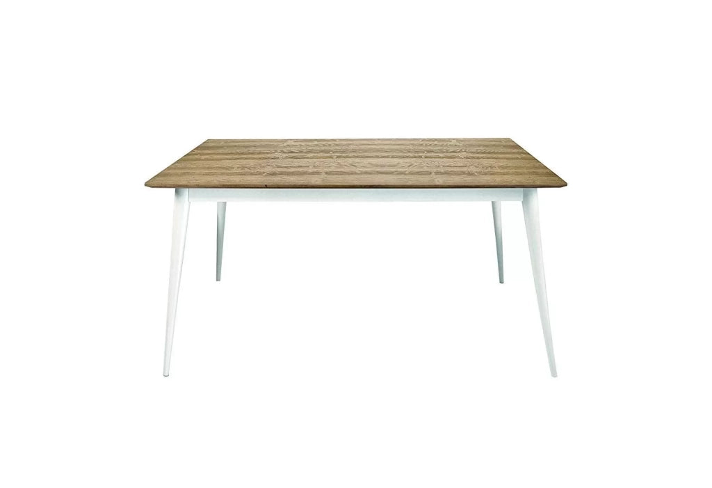 Tavolo allungabile in abete spazzolato naturale/laccato 140x85 (823) - Mobili 2G
