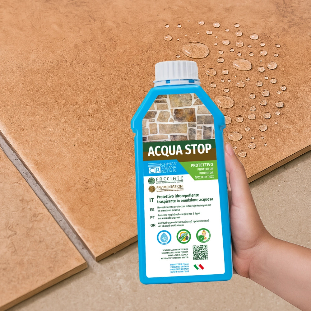Protettivo idrorepellente traspirante protezione umidità acqua stop 1 litro