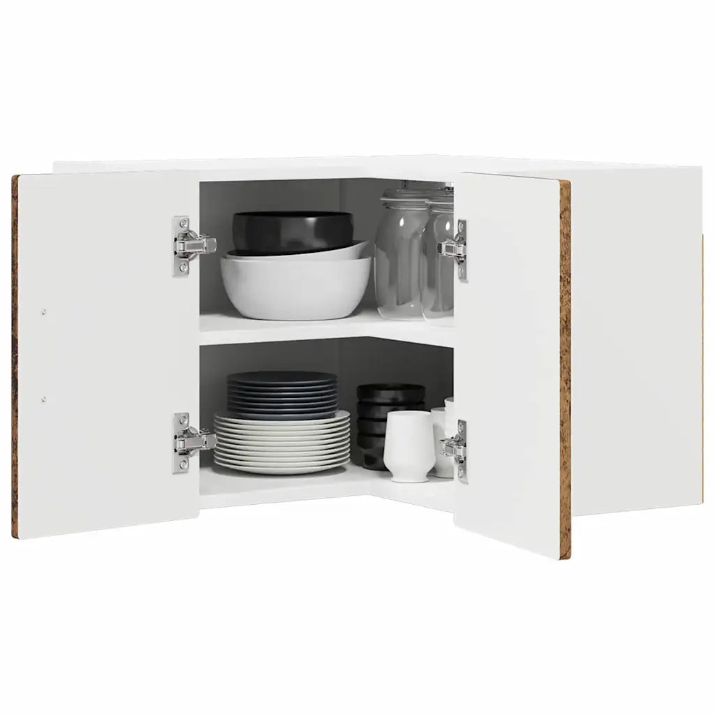 Mobile da cucina con lo scaffale-Armadio da cucina Legno vecchio 57 x 57 x 40 cm 441686
