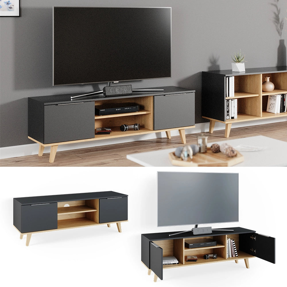 Vicco Mobile tv Antracite 138 x 49 cm