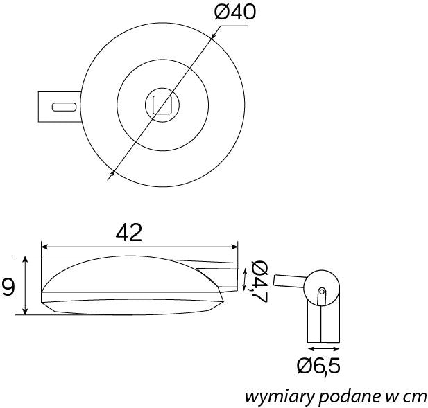 Lampione giardino LED 50W TYTAN SU-MA tondo IP65 grigio