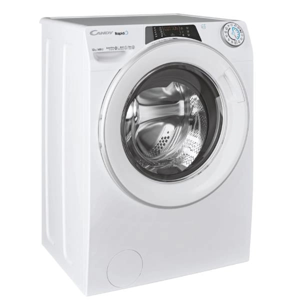 Lavatrice a Carica Frontale Candy RapidÓ RO14126DWMST-S 12 Kg Classe A (A85xL60xP67) 1400 Giri Wi-Fi+BLE Funzione vapore