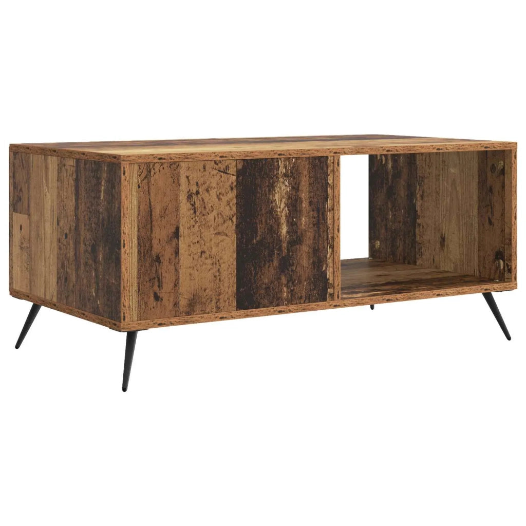 Tavolino da salotto Legno antico 90 x 50 x 40 cm