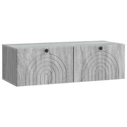 Mobile Porta TV da Muro Grigio Sonoma 99 x 41 x 30 cm 898191