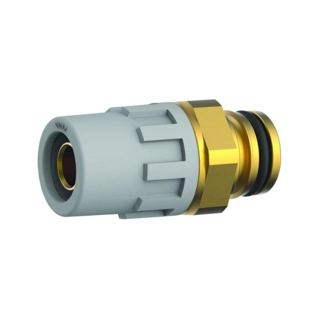 RACCORDO DIRITTO ATTACCO FASTEC A PASSAGGIO TOTALE CONNESSIONE MEDIANTE BICCHIERATURA - ATTACCO FASTEC F13 - 16X2  - TEC
