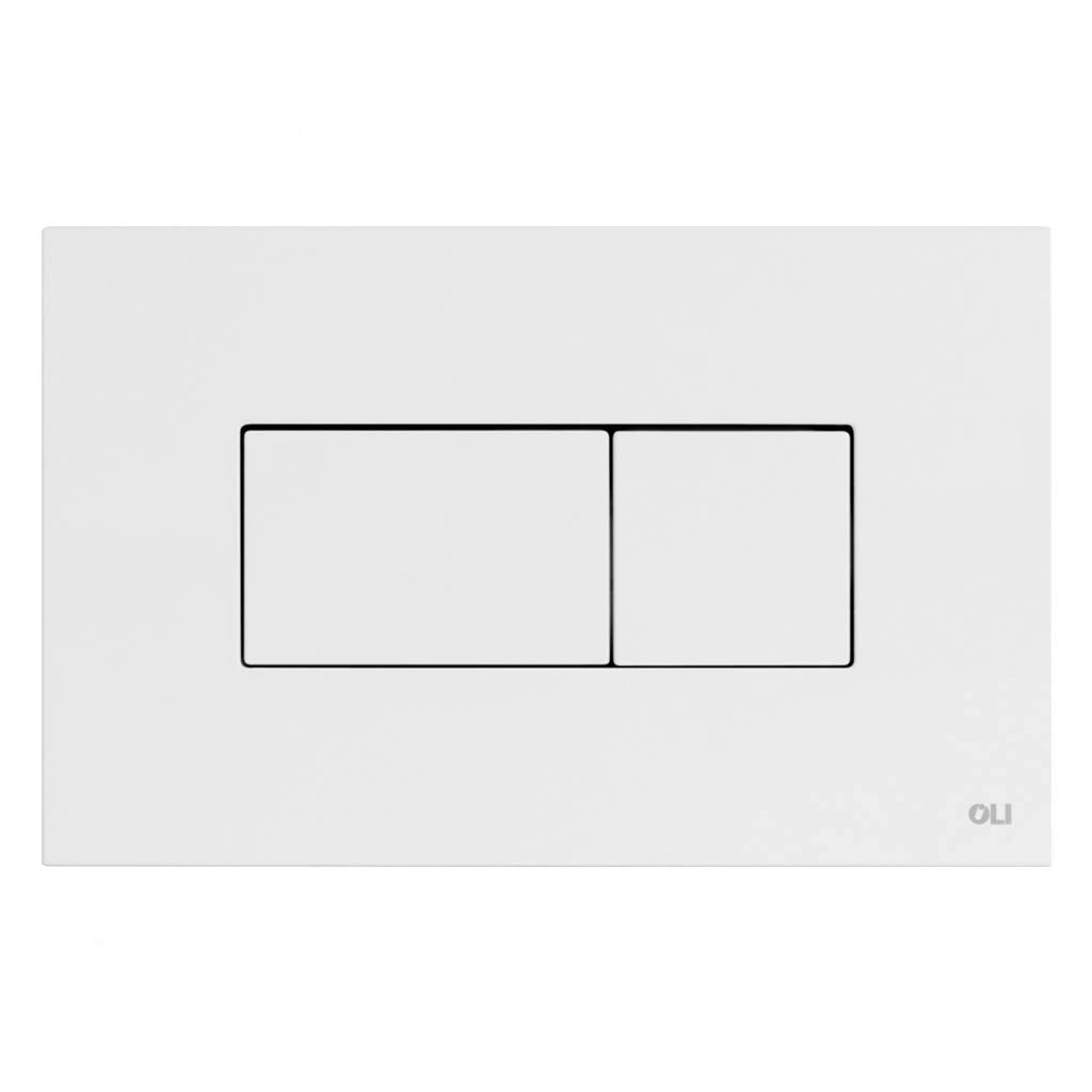 Placca di scarico incasso pneumatica bianco karisma oli 0641001