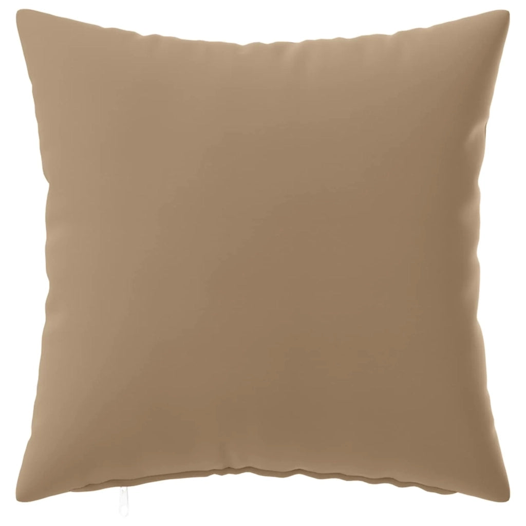 Federa 6 pz HEERLEN Tortora 35 x 35 cm Poliestere 908172