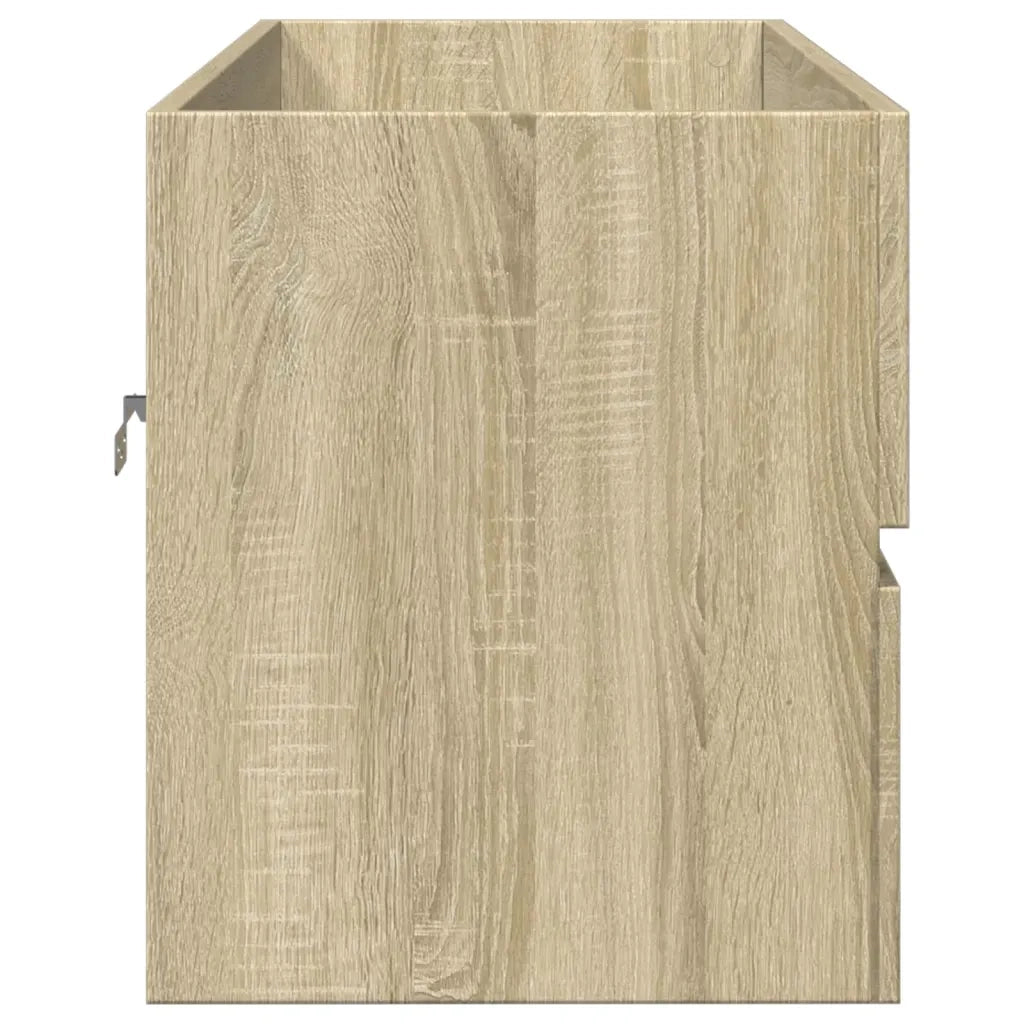 Mobile Lavabo Bagno Rovere Sonoma 100x38,5x45 cm in Truciolato 849639
