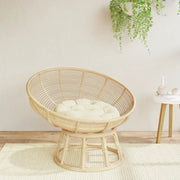 Cuscino Rotondo Crema Ã˜ 60x11 cm in Tessuto Oxfordcod mxl 95458