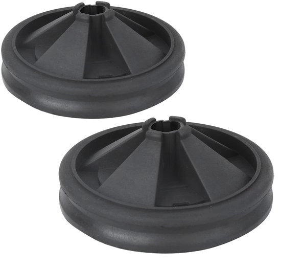 Stopper di Raccolta Rifiuti 2 Pezzi - Silicone - Resistenti ai Solleticolli - Antiscivolo - Facile da Installare - Diametro Esterno 87mm - Stopper di Raccolta Rifiuti
