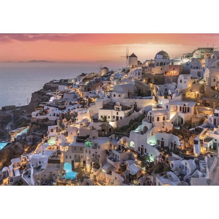 CLEMENTONI - Compact 1000 pezzi - Le sfumature di Santorini