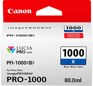 Canon Cartuccia d'inchiostro blu PFI-1000B