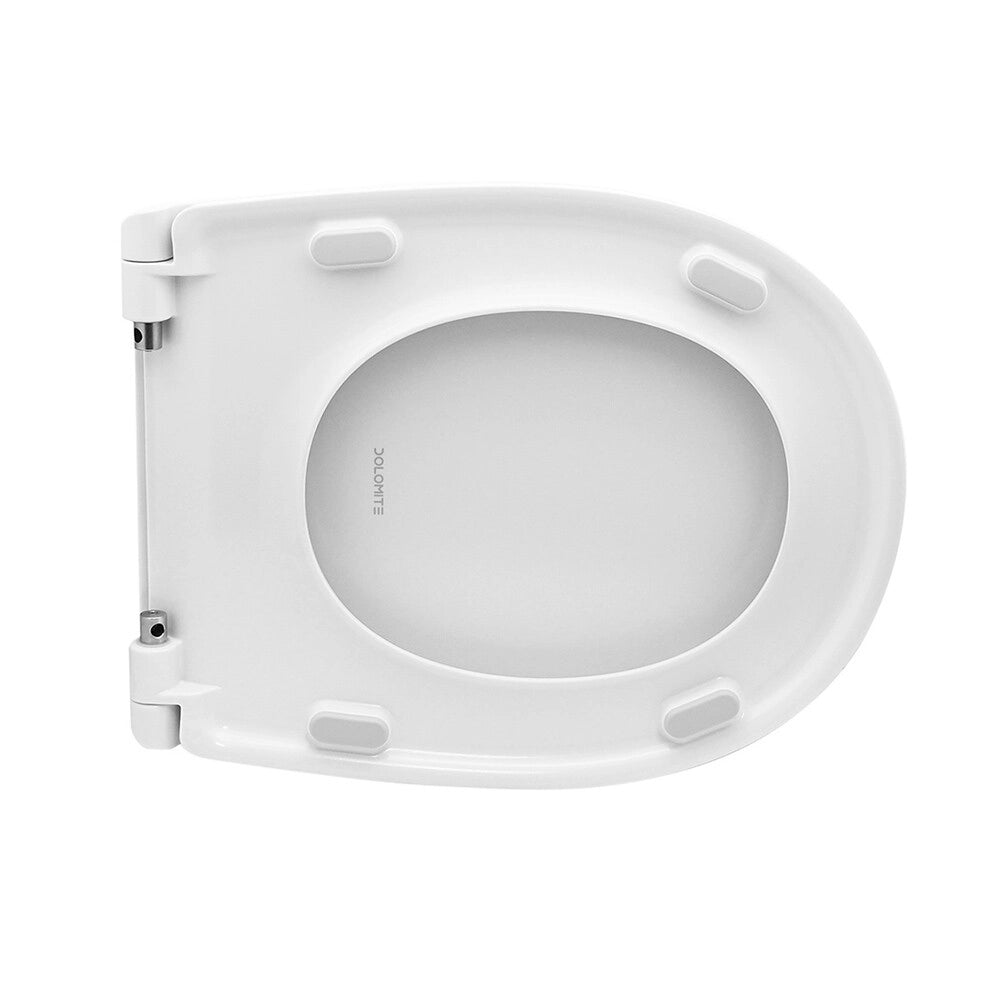 Sanitari sospesi bianco lucido con scarico rimless e copriwc Demy Dolomite
