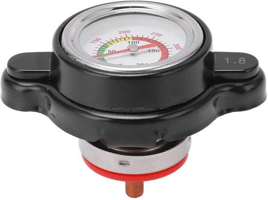Radiatore di moto con termometro - Resistente al calore - Sicuro da esplosione - Copertura radiatore di moto - Riparazione - Alta qualità del servizio - Copertura radiatore