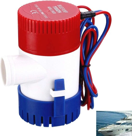 Pompa di immersione automatica 12V/24V per barche, caravane, laghi e piscine - Disponibile da 350 GPH a 1100 GPH