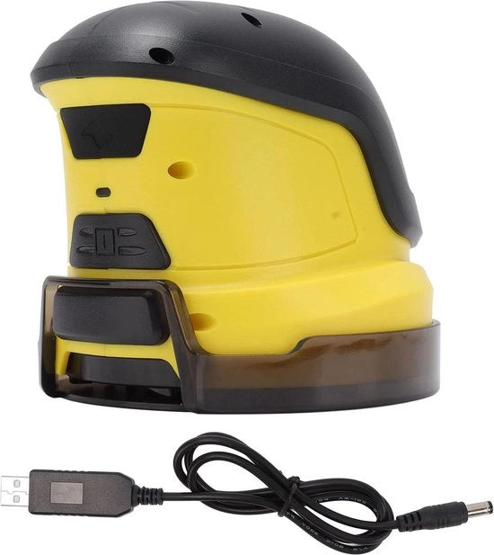 Sneeuw-ijskrabber con disco rotante - sblocca e dissblocca - auto - inverno - vetro anteriore - raionda - neve - schermo - elettrico