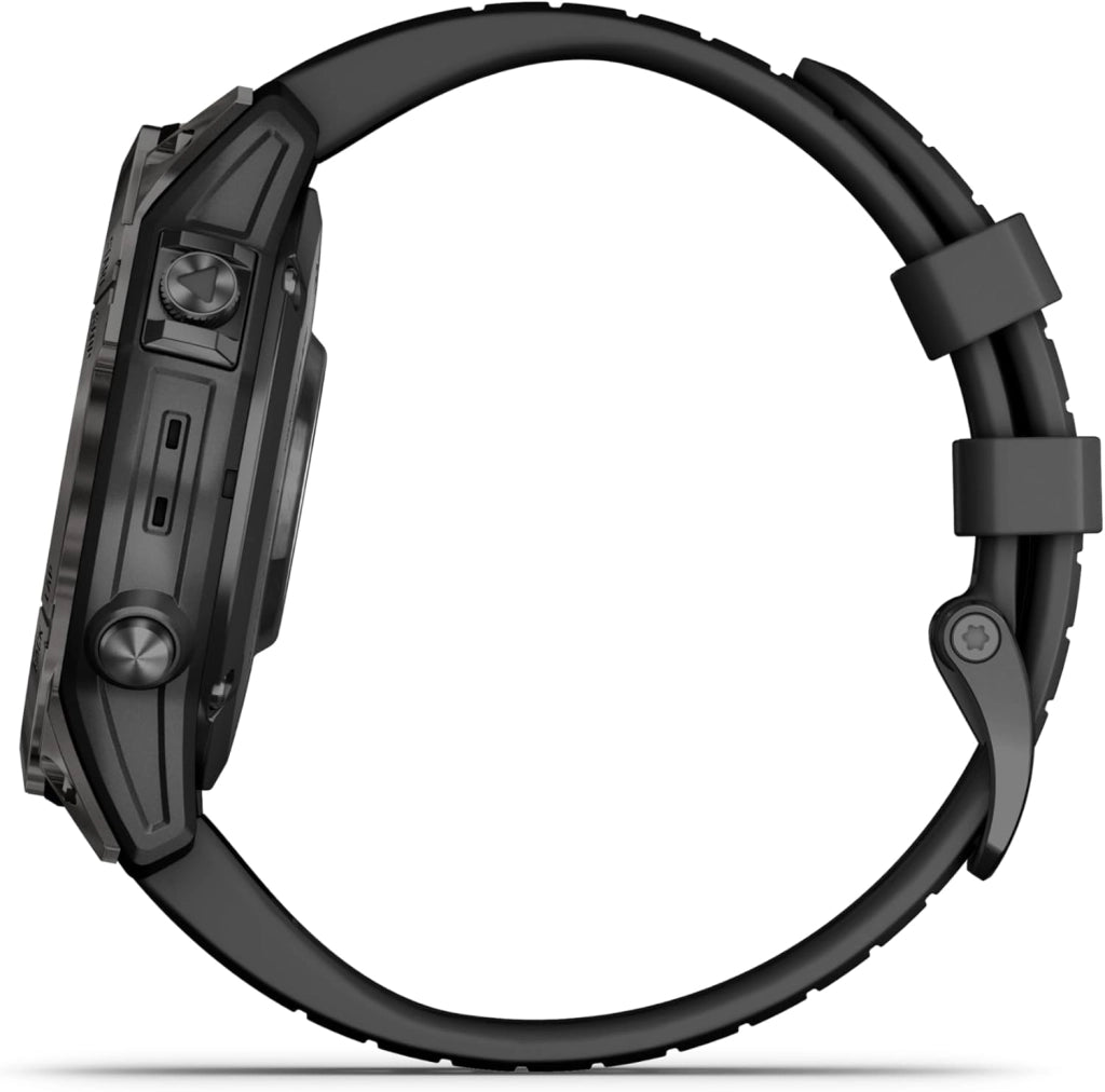 Garmin fēnix 7X Pro Solar, Smartwatch, Ricarica solare, 51mm, Torcia LED, Display 1,4", Touchscreen, +30 Sport, GNSS multi-band, Mappe, Musica, Pay, Autonomia 37 giorni, Slate Gray & Black