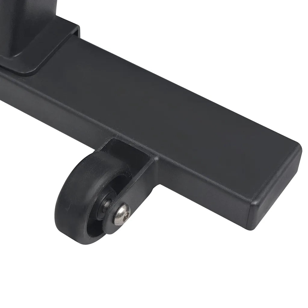 Cyclette Ellittica con Sensori a Impulso Nera e Rossa CFW6039298