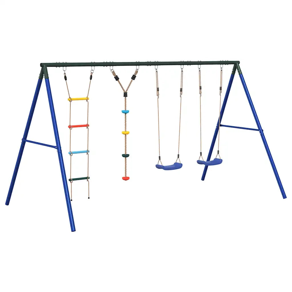 Set Gioco da Esterno con Altalene Scala e Altalena a Disco CFW8559707