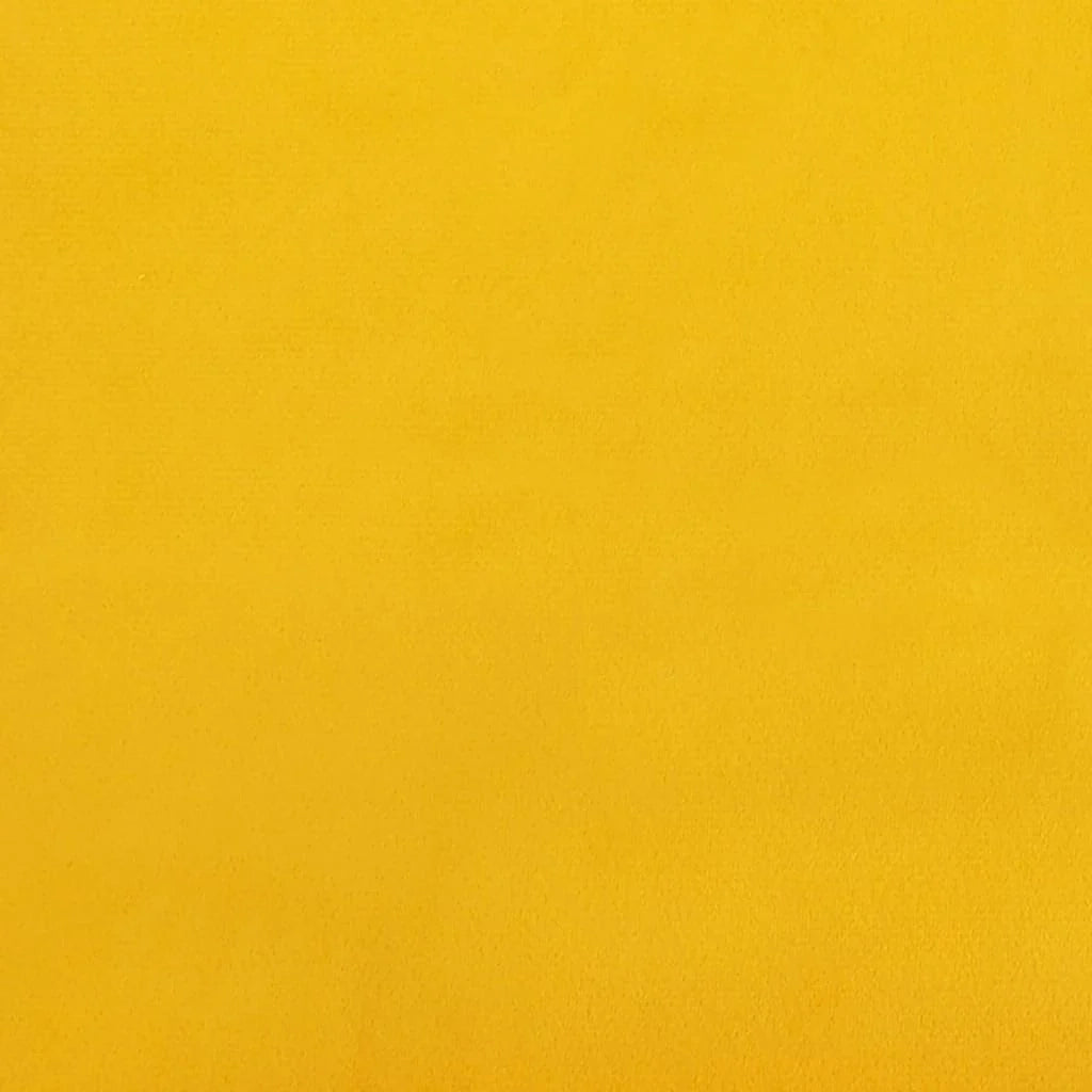 Panca/panca in velluto giallo 100 x 35 x 41 cm 02_0010695