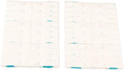 Set di spugne per il water, 12 pezzi - Pannelli di sostituzione - Spugna per il water da gettare - Materiale sicuro - Dispositivo di pulizia autonomo - Adatto per vasche da bagno/specchi - Pannelli per il water