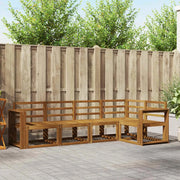 Set di divani da esterno 5 pcs Naturale