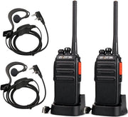 Portofoon RT24 PMR446 16 Canali-Headset VOX USB Oplaadabile-Zero Emittenza